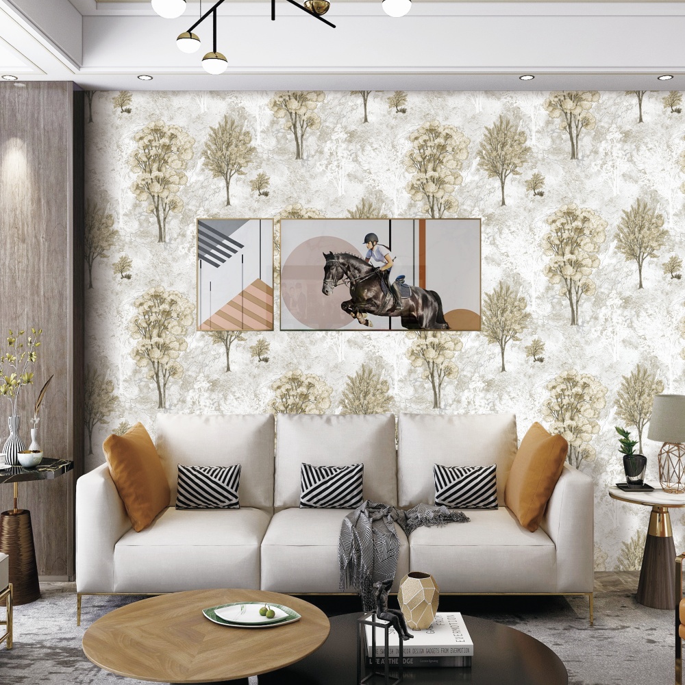 ورق حائط PVC طبيعي K0406